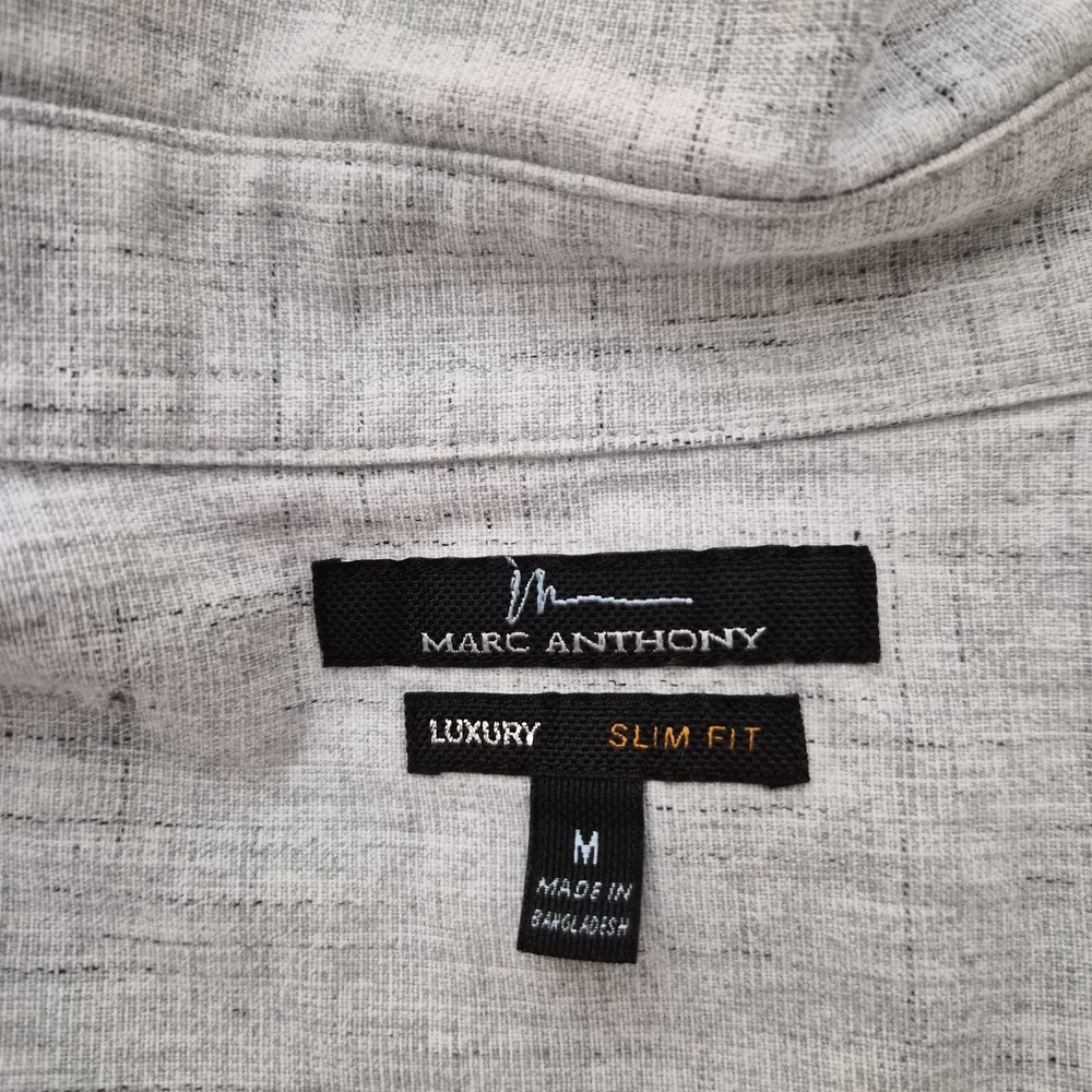 Marc Anthony Light Gray Luxury Shirt